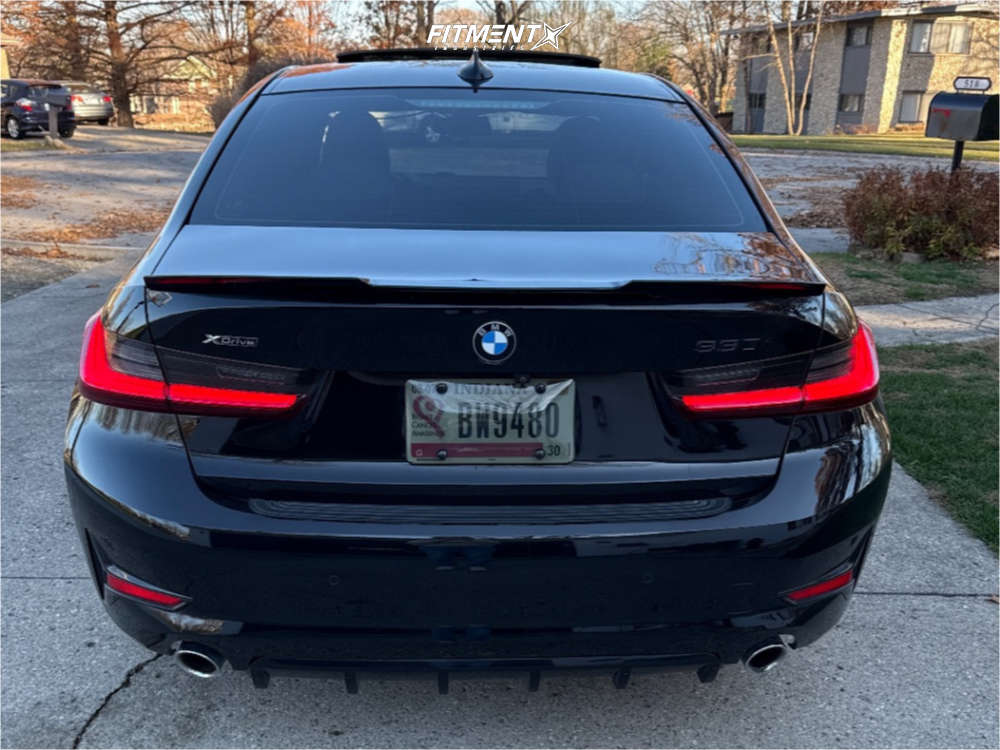 2021 BMW 330i XDrive Base with 19x8.5 Aodhan Aff7 and Nitto 245x35 on ...