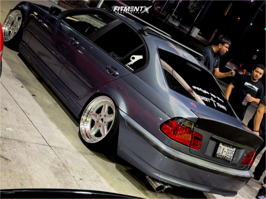 2002 BMW 325i Base with 18x9.5 ESM Esm-005r and Westlake 225x35 on ...