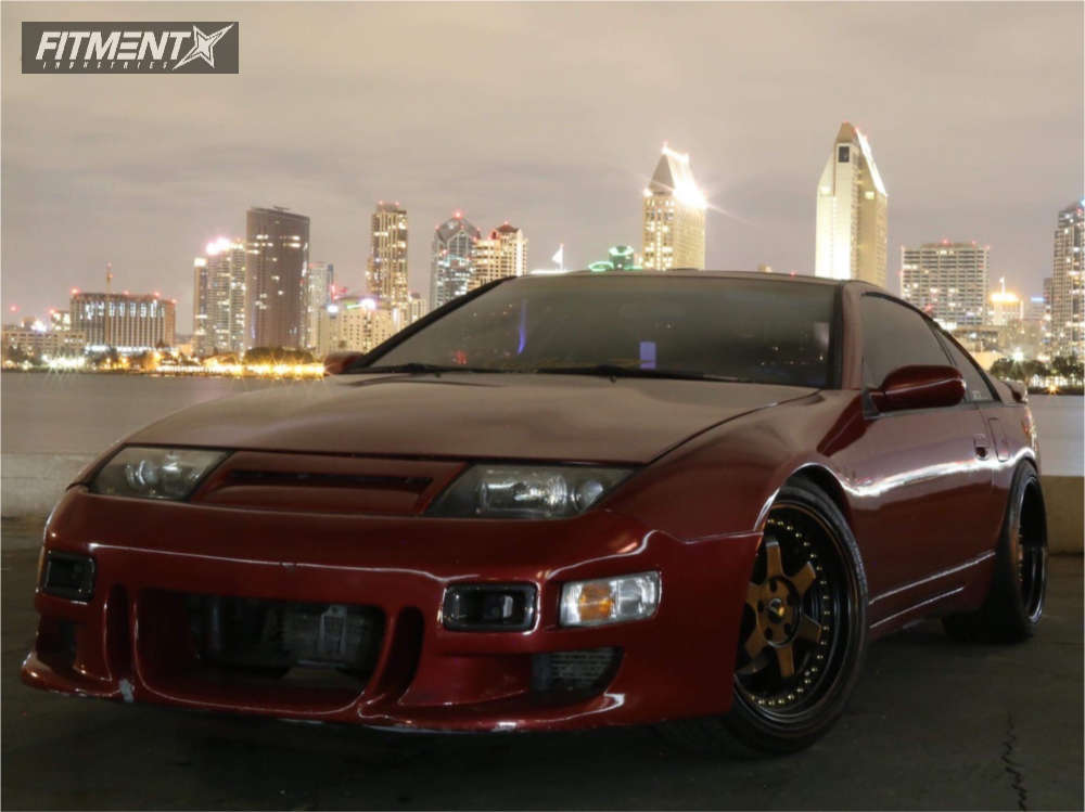 1990 Nissan 300ZX Turbo with 18x9.5 Ryver and Michelin 255x40 on
