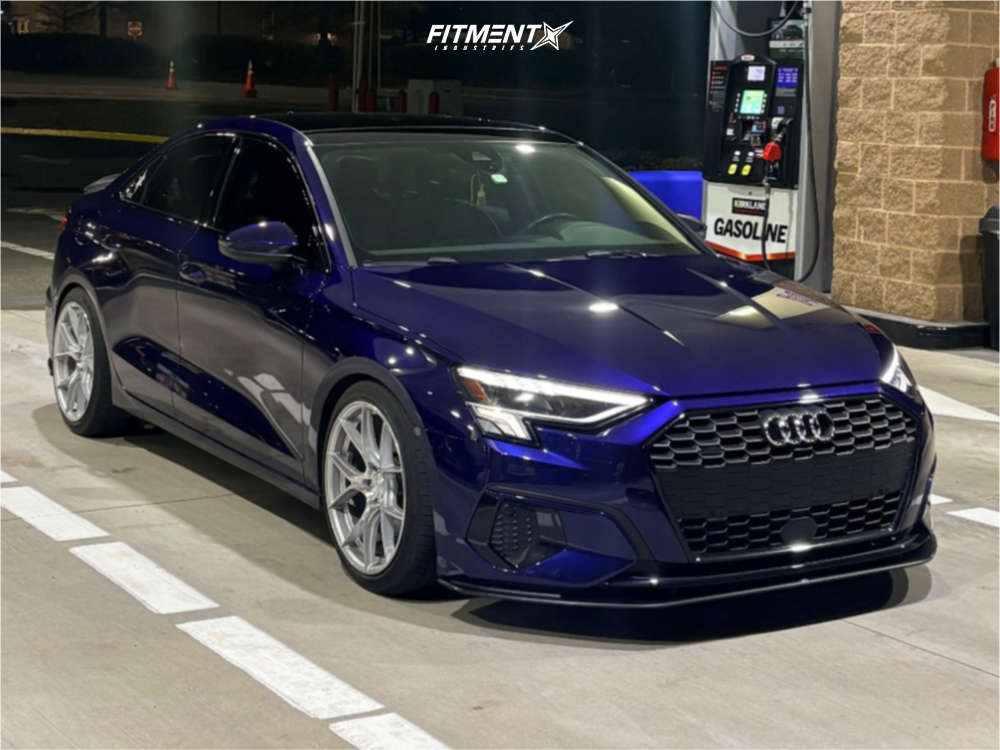 2023 Audi A3 Quattro Premium Plus with 18x8.5 Aodhan AH11 and
