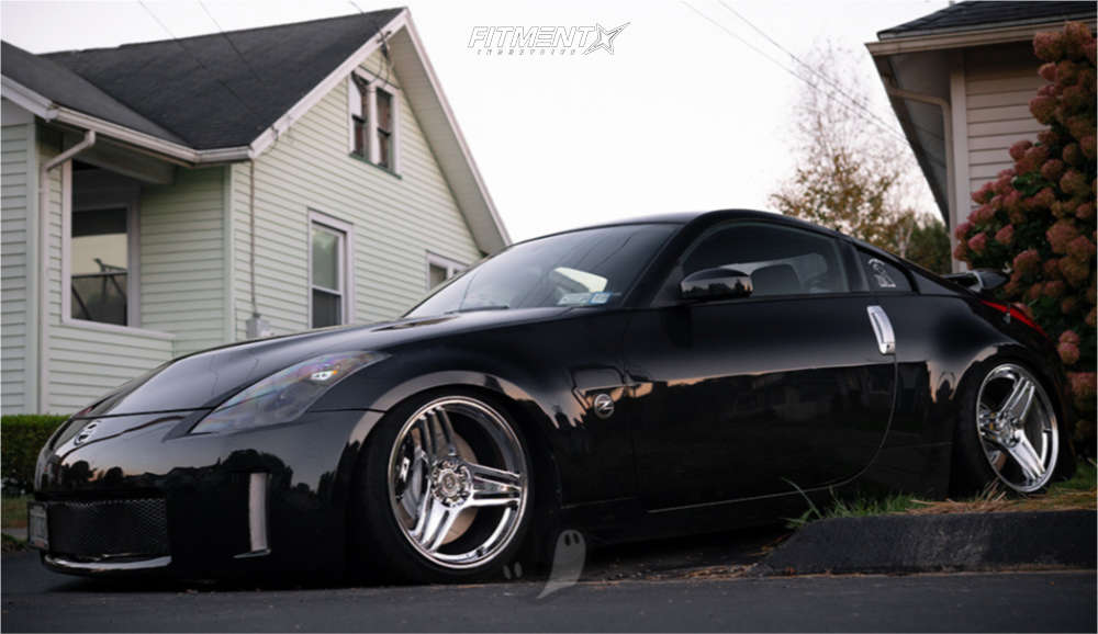 2007 Nissan 350Z Base with 18x9.5 Anovia Treble and Accelera