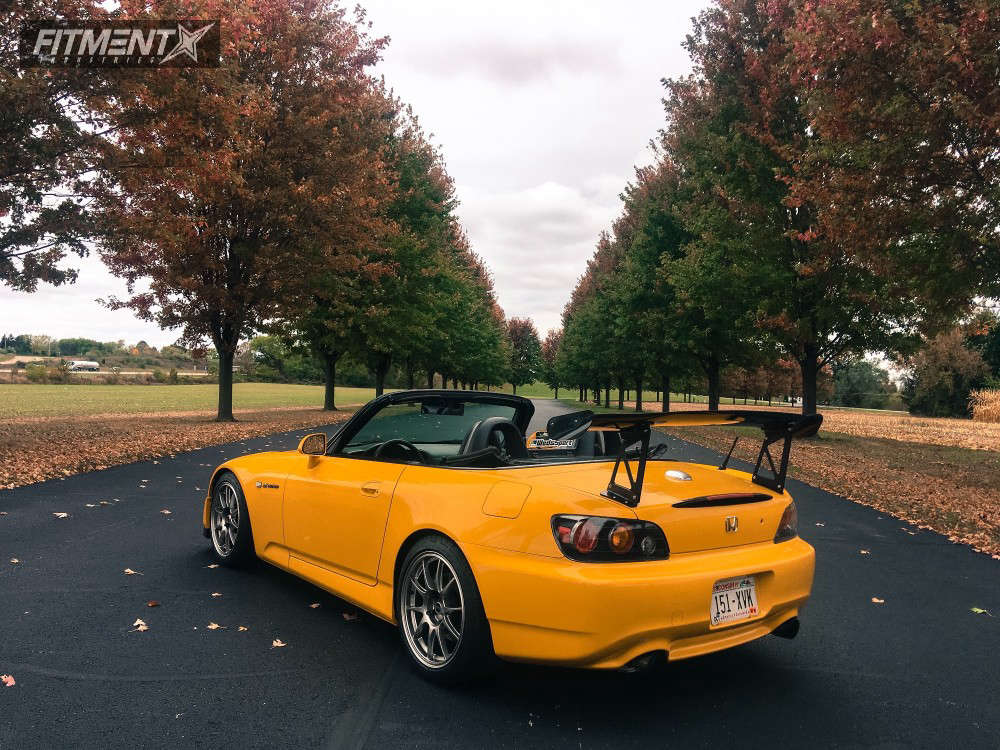 2005 Honda S2000 Base with 17x8 WedsSport Tc-105n and Michelin