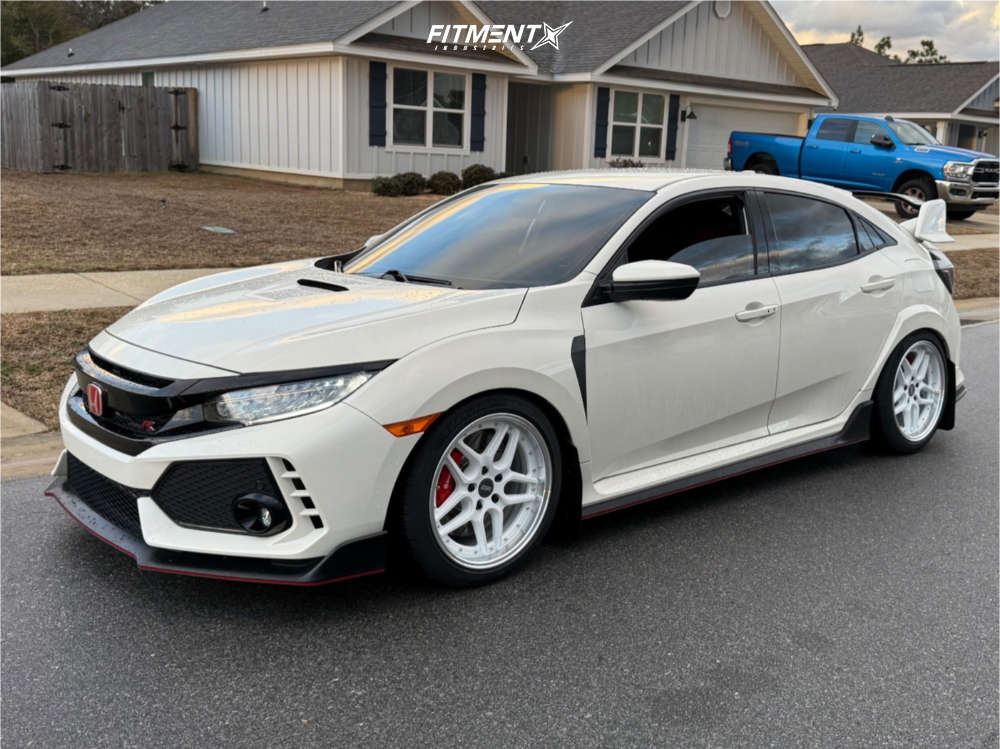 2019 Honda Civic Type R with 18x9.5 ESR Cs15 and Lexani 245x40 on ...