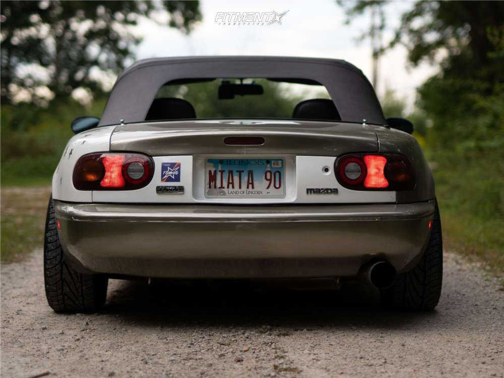 1990 Mazda Miata Base with 15x8 Kansei Knp and Nitto 205x45 on ...