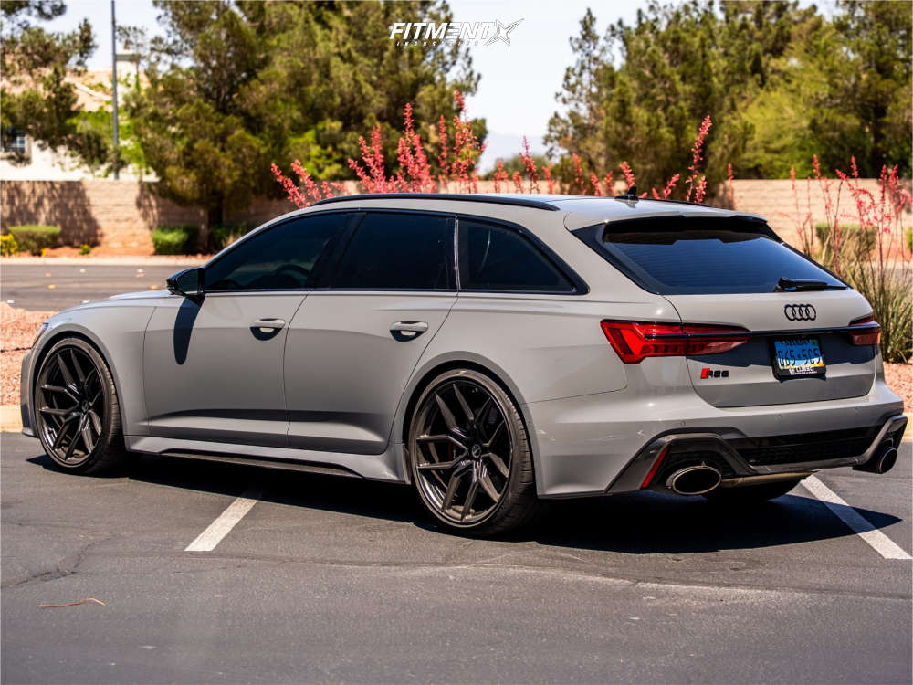 Rs6 Spring 2025 Audi RS6 Avant Performance with 22x10.5 MV Forged Mvf5 and Pirelli ...