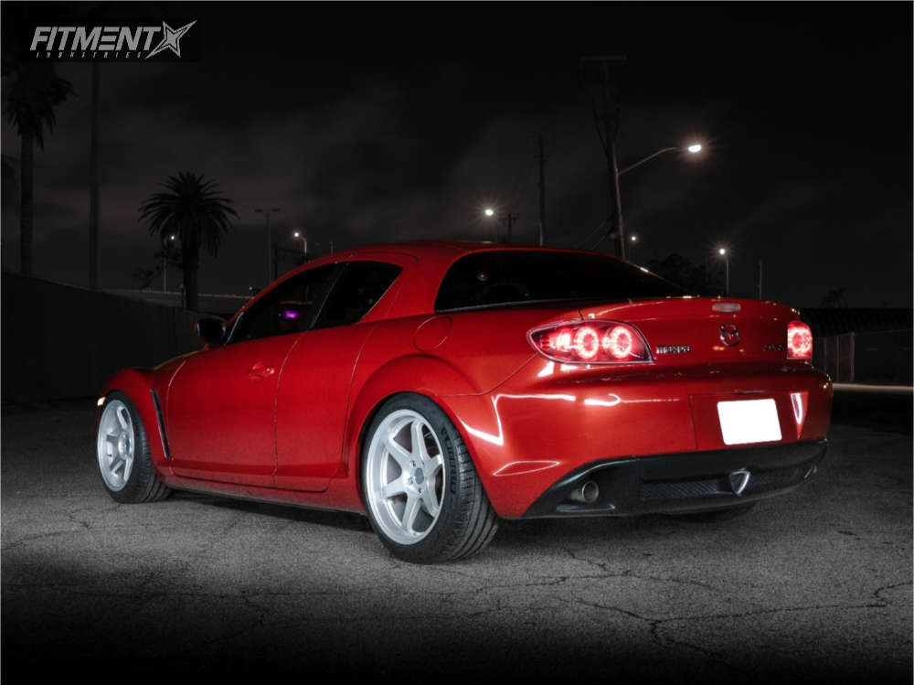 2004 Mazda RX-8 Base with 19x9.5 Miro Type 398 and Michelin 245x40 on ...