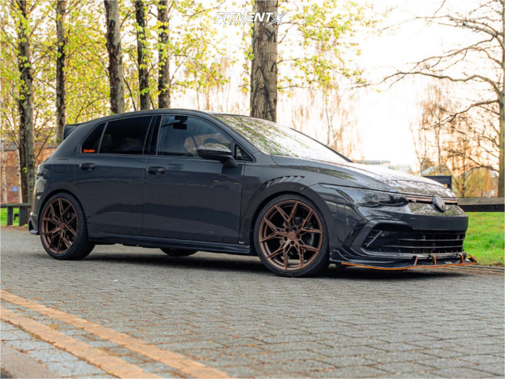 2020 Volkswagen Golf TSi with 19x8.5 VELOCITY WHEELS VF6 and Nankang ...