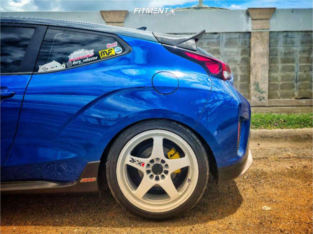 Veloster R Rear Disc 2019 Hyundai Veloster Turbo R-Spec with 18x8.5 XXR 555 and Accelera ...