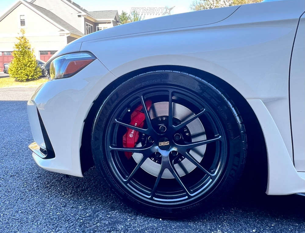 2024 Honda Civic Type R with 18x9.5 BBS Ri-a and Michelin 275x35 on ...