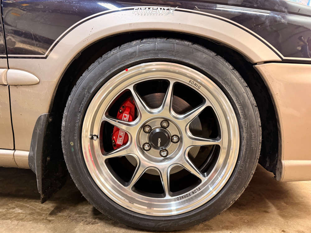 1999 Subaru Legacy Outback Limited with 17x8 Konig Countergram and ...