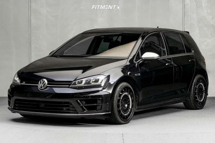 2015 Volkswagen Golf R Base with 18x8.5 Rotiform Aerodisc and ...