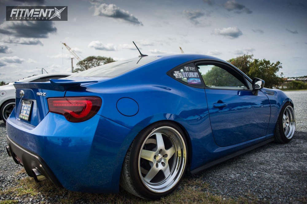 2013 Subaru BRZ Sport-tech with 18x9.5 Klutch Sl5 and Nankang