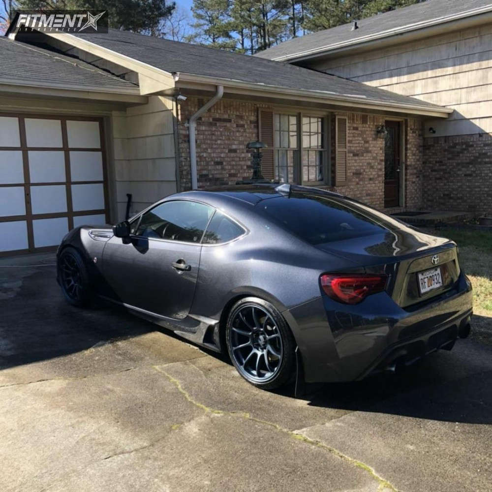 2017 Toyota 86 Base with 18x10 Volk Ze40 and Michelin 245x35 on ...
