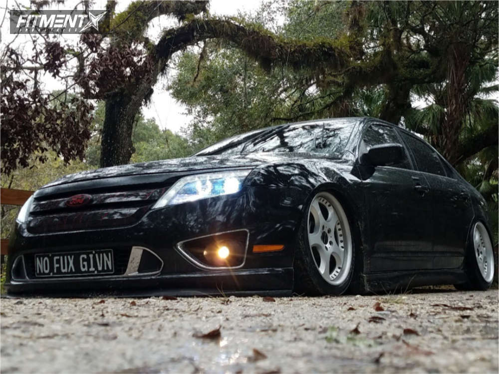 2010 Ford Fusion with 18x9 SSR Gartmier and Advanta 225x40 on Air