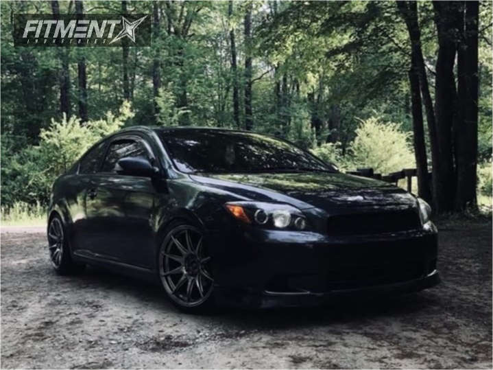 2007 Scion TC with 18x8.75 XXR 527 and Falken 225x40 on Coilovers
