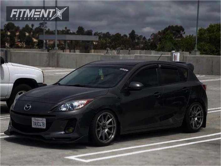 mmm 2013 Mazda 3 with 18x8.75 XXR 527 and Falken 225x40 on Coilovers