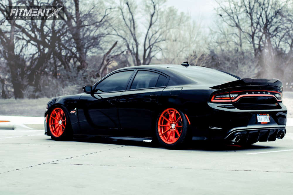 2016 Dodge Charger with 20x10 Variant Argon and Atturo 275x40 on