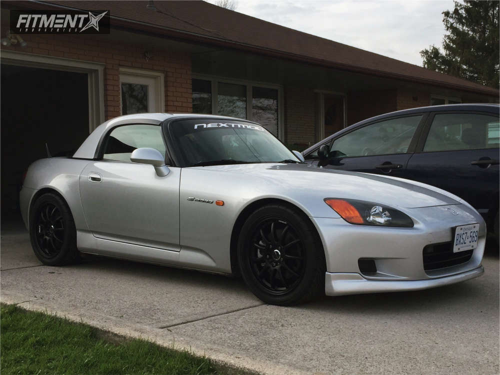 2003 Honda S2000 Base with 17x7 Work Emotion 11r and Yokohama