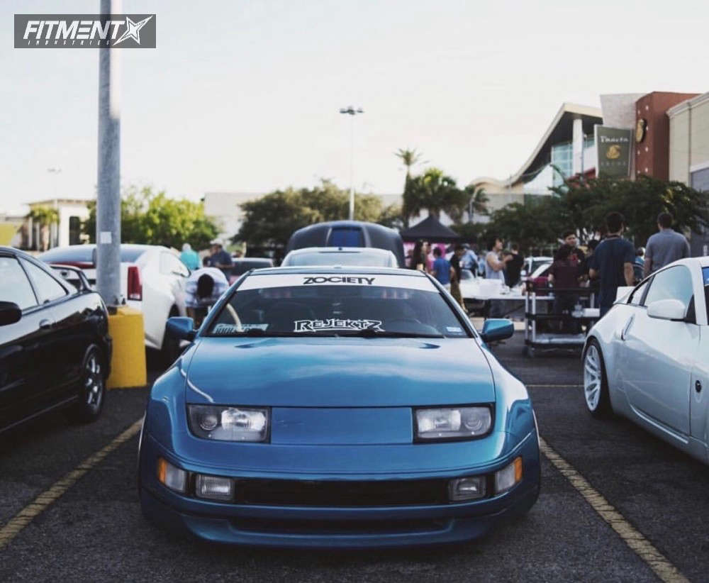 1990 Nissan 300ZX with 18x10 Work VS SS and Achilles 215x40 1990 Nissan 300ZX with 18x10 Work VS SS and Achilles 215x40