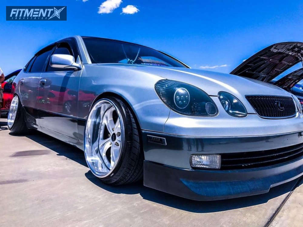 2004 Lexus GS300 with 19x11 Weds Cerberus 2 and Nankang 235x35 on