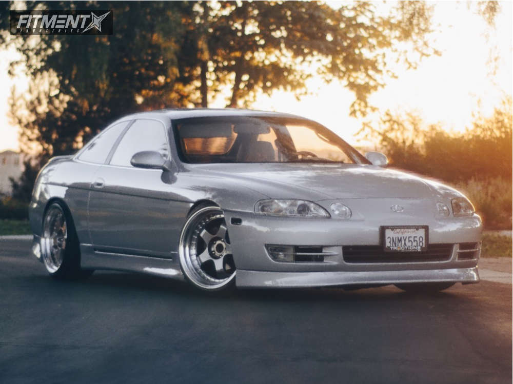 1995 Lexus SC300 Base with 19x10.5 ESR Sr06 and Lionhart 235x35 on ...