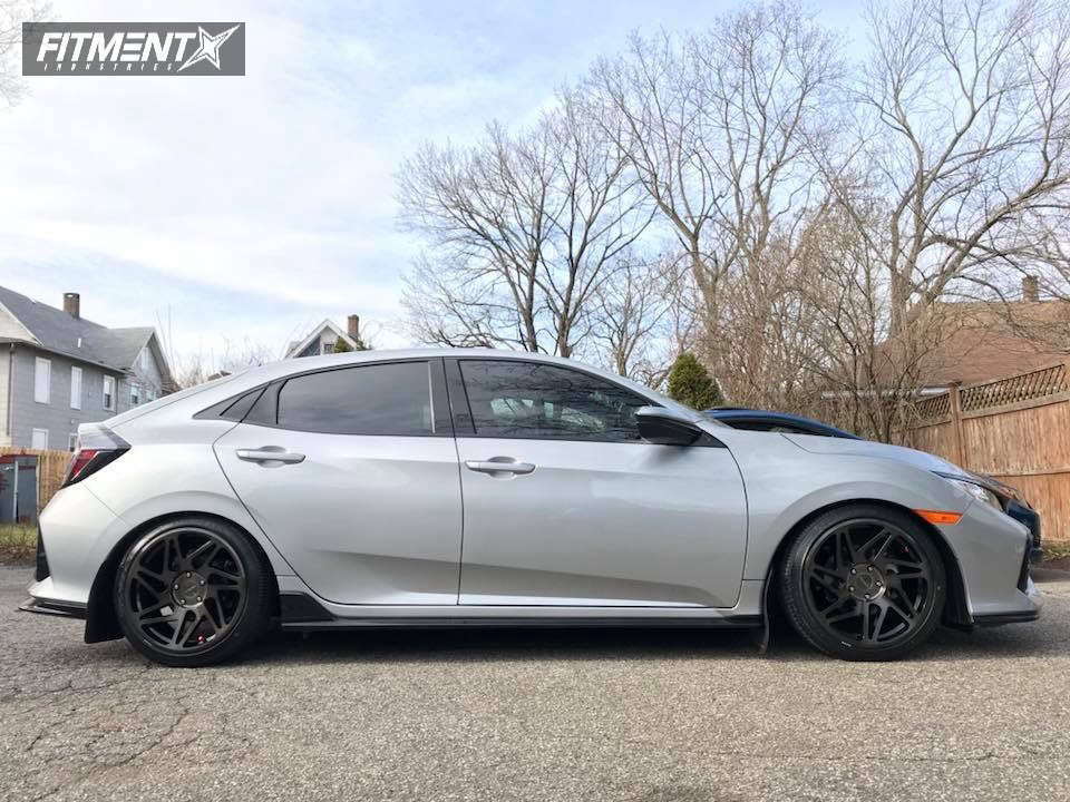 2017 Honda Civic with 18x8.5 Regen5 R31 and Nankang 225x40 on Lowering ...