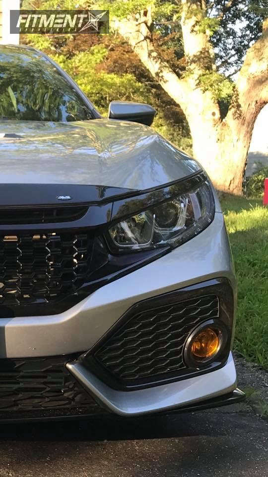 2017 Honda Civic with 18x8.5 Regen5 R31 and Nankang 225x40 on Lowering ...