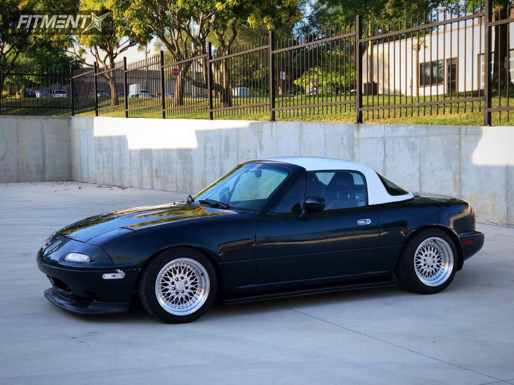 Miya 1997 Mazda Miata with 15x8 XXR 536 and Dunlop 195x50 on Coilovers
