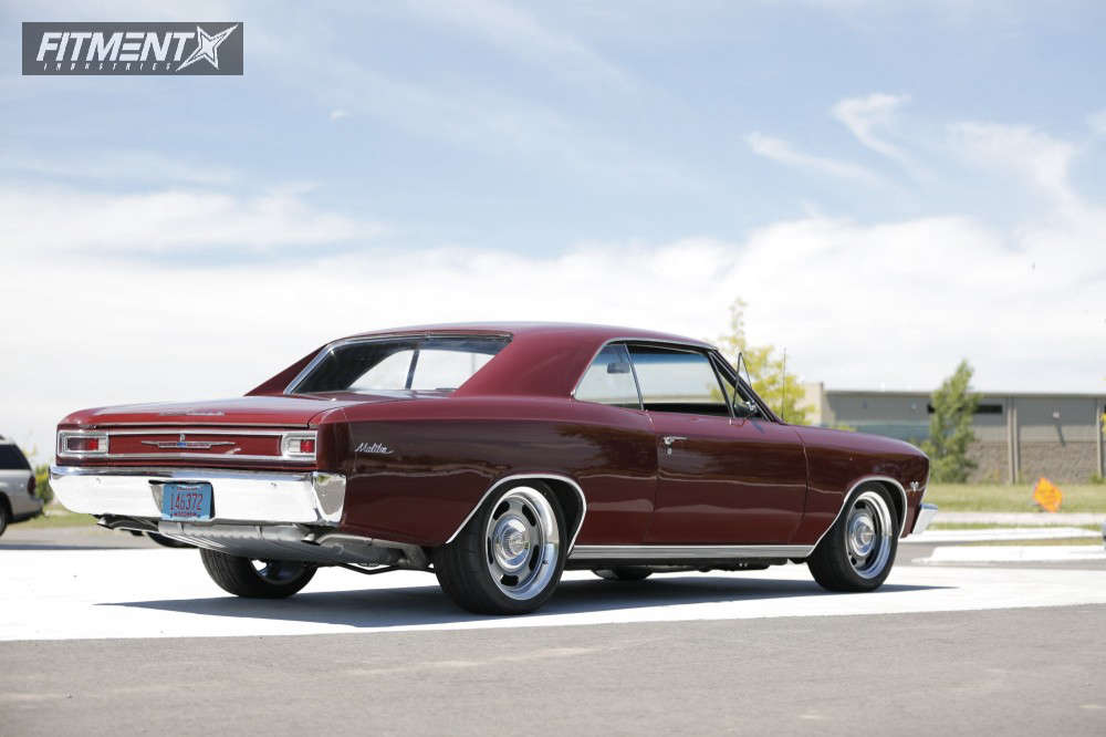 1966 Chevrolet Chevelle with 17x8 Vision Rally and Nitto 245x45 on ...