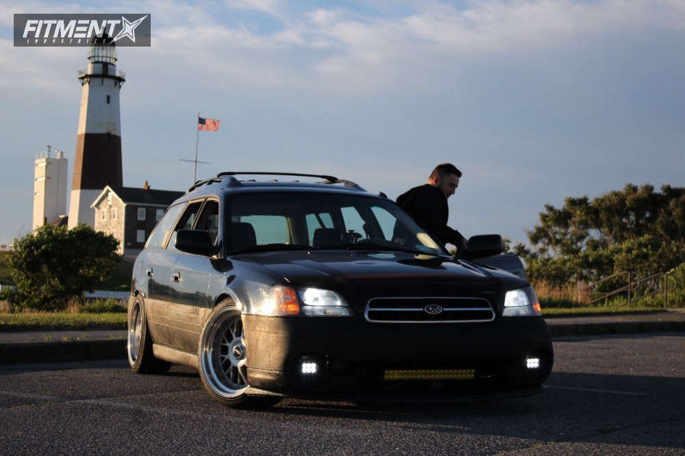 2000 Subaru Outback with 18x10.5 Miro SPT 1s and Riken 205x35 on ...