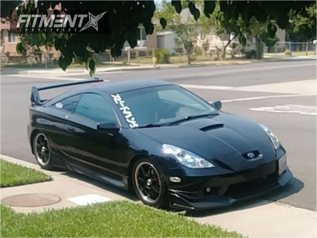 2000 Toyota Celica with 17x7 XXR 009 and Kumho 215x45 on