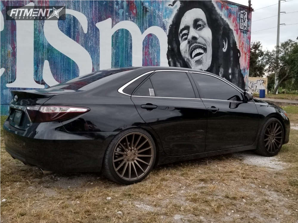 2016 Toyota Camry LE with 20x10 Niche Form and Toyo Tires 235x30 on