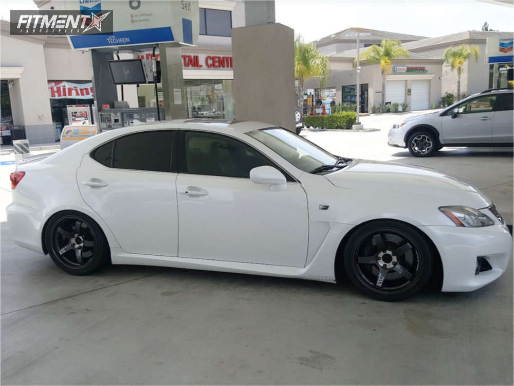 2008 Lexus IS F Base with 18x9 Advan Racing TCIII and Yokohama 265x35 ...