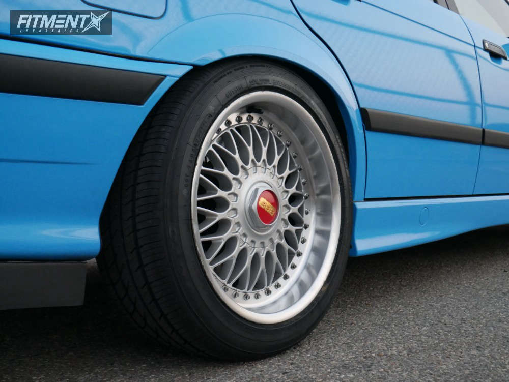 1997 BMW M3 with 17x8 BBS Rc090 and Toyo Tires 215x45 on Lowering 