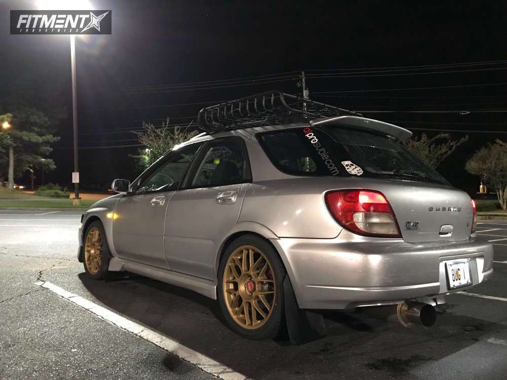 2002 Subaru WRX with 18x8.5 BBS RC 336 and Falken 235x40 on Coilovers ...