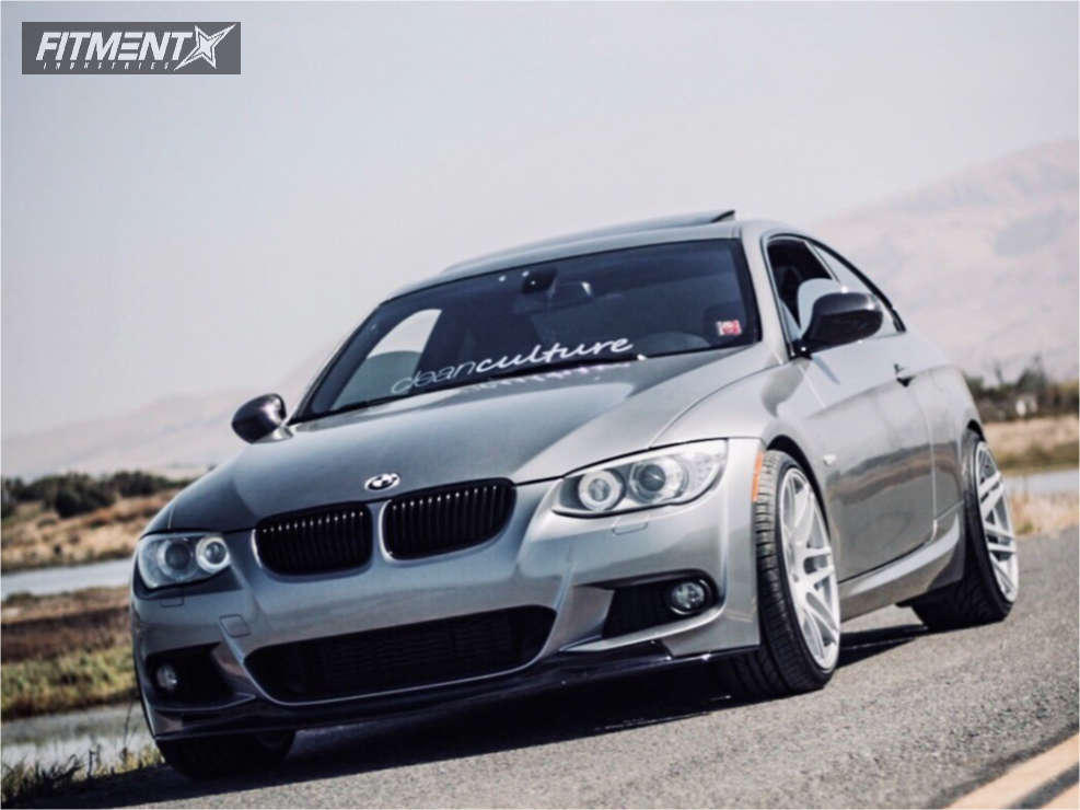 1 2012 335i Bmw Stock Stock Forgestar F14 Silver