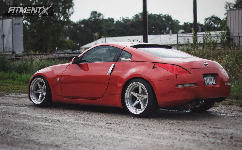 2003 Nissan 350Z Touring with 19x11 Aodhan Ds05 and Hankook 245x35 on ...
