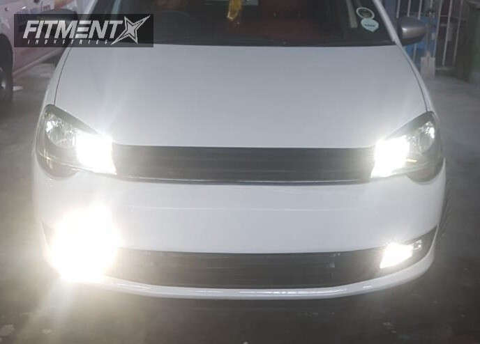 16 Volkswagen Polo Base With 17x7 5 Vossen Cg 4 And Nankang 185x35 On Coilovers Fitment Industries