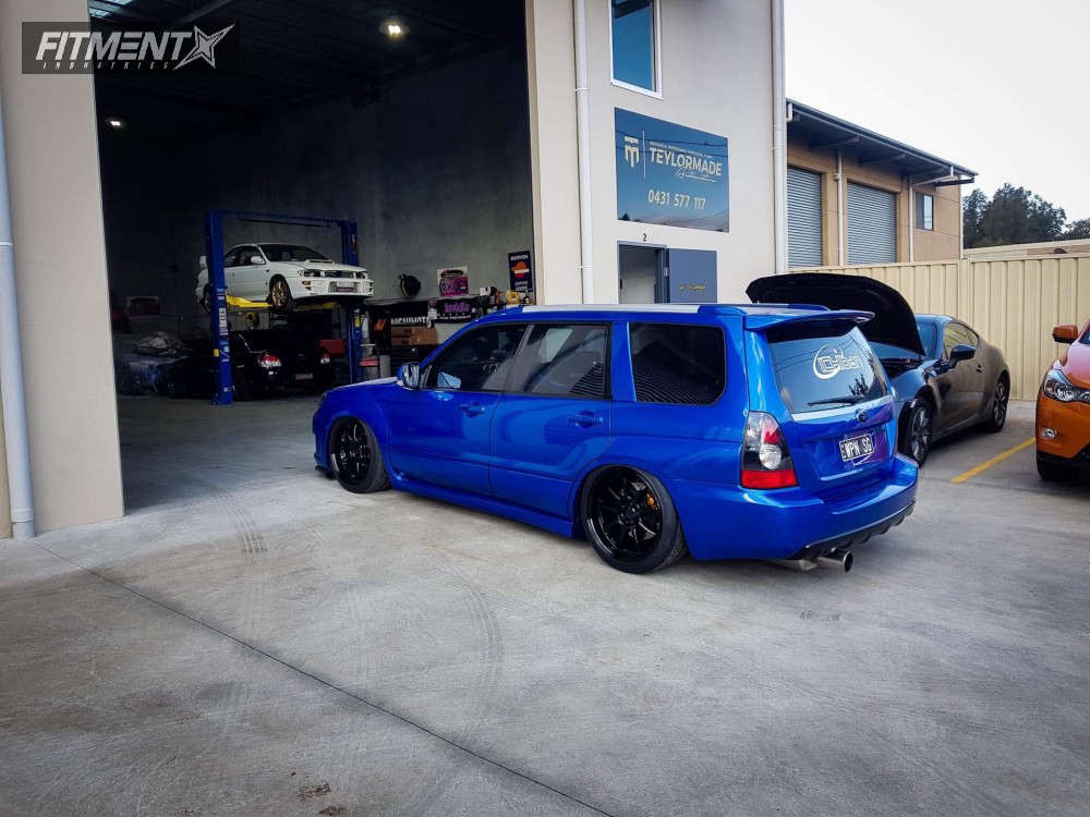 2006 Subaru Forester X L.L. Bean Edition with 18x9.5 Work D9r and Nitto ...