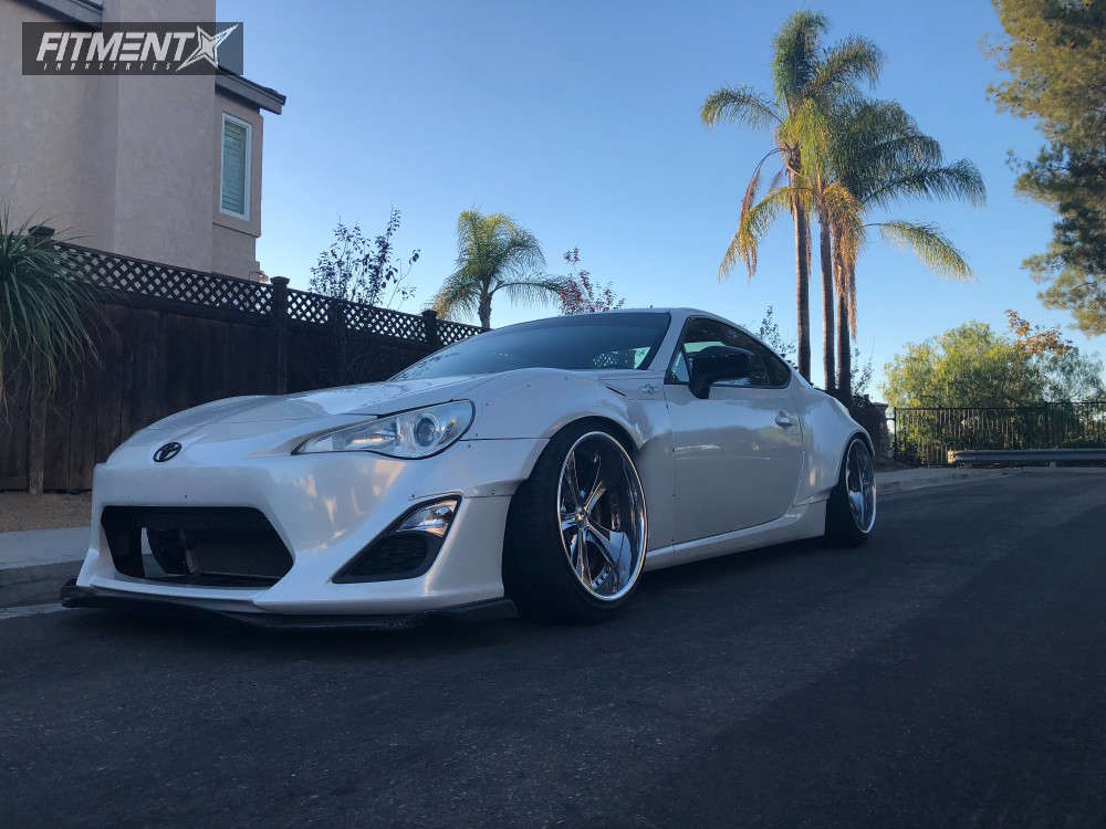 2013 Scion FR-S Base with 18x11 Weds Ratzingers and Delinte 255x35