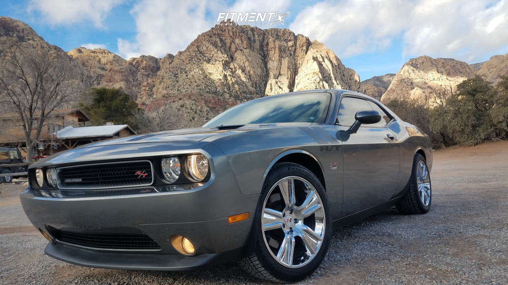 2012 Dodge Challenger R/T with 20x9 Vision Stunner and Continental ...