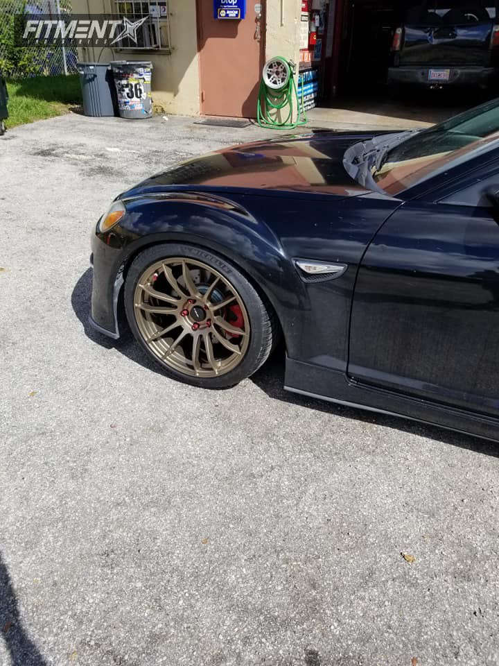 2009 Mazda RX-8 Sport with 18x9.5 AVID1 AV20 and Michelin 245x35 on ...