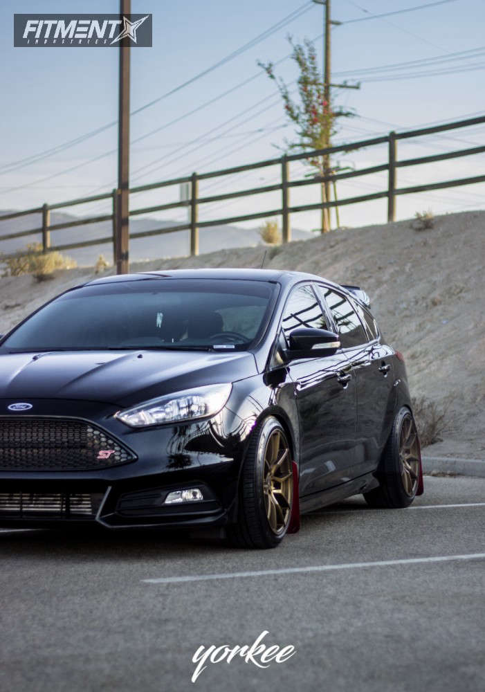 Option Lab Rims R716 Focus 2016 Ford Focus ST with 18x9.5 Option Lab R716 and Nitto 225x40 on ...