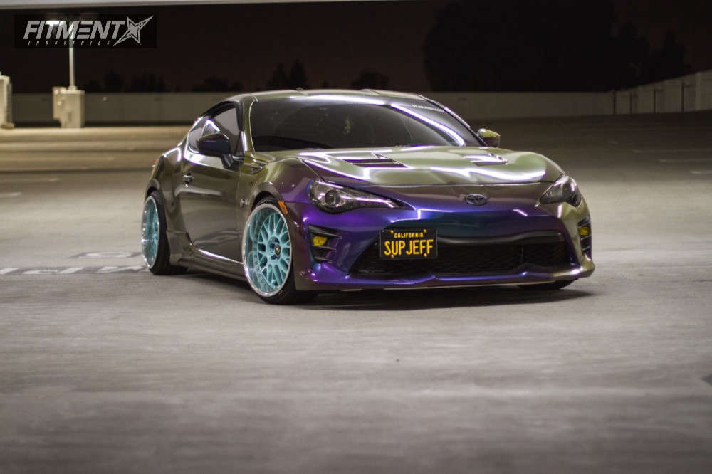 2017 Toyota 86 Special Edition with 18x9.5 Work VS XX and Nankang