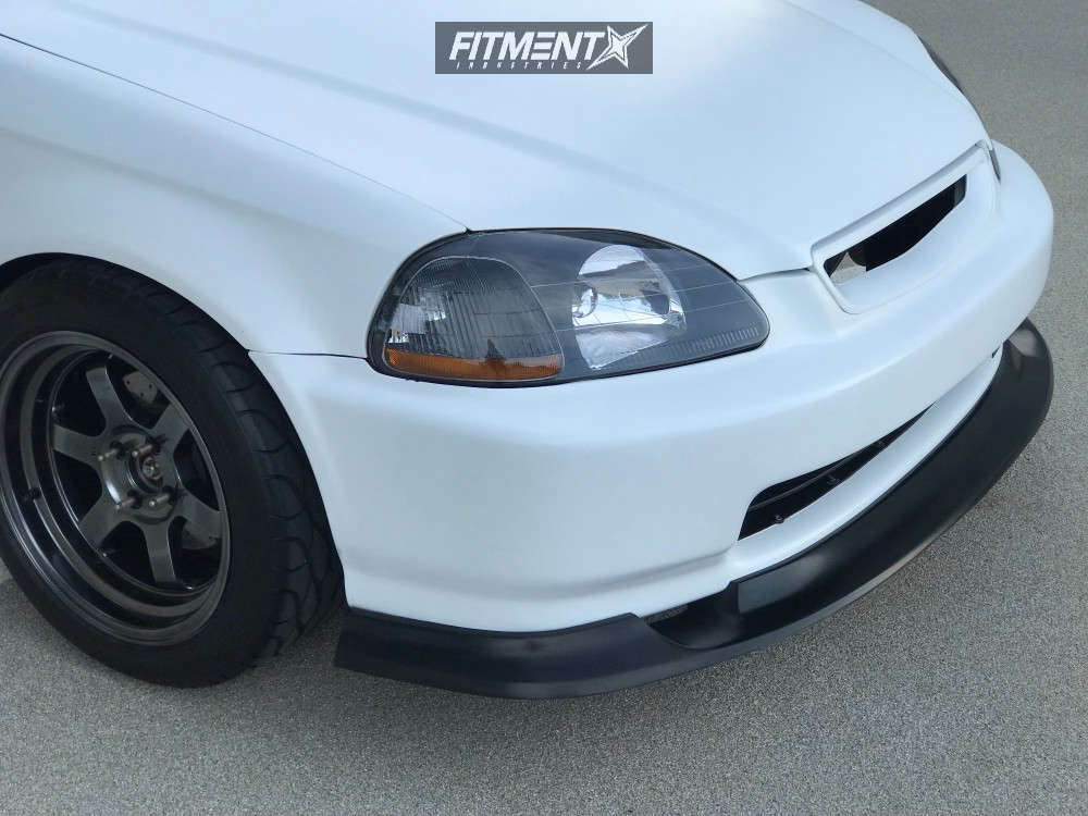 1997 Honda Civic EX with 16x8 Rota Grid and BFGoodrich 225x45 on ...