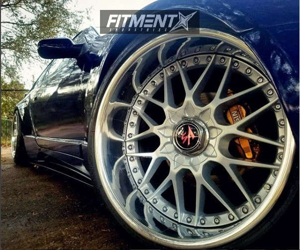 1992 Nissan 300ZX 2 2 with 18x11 Work VS MX and Toyo Tires 235x40