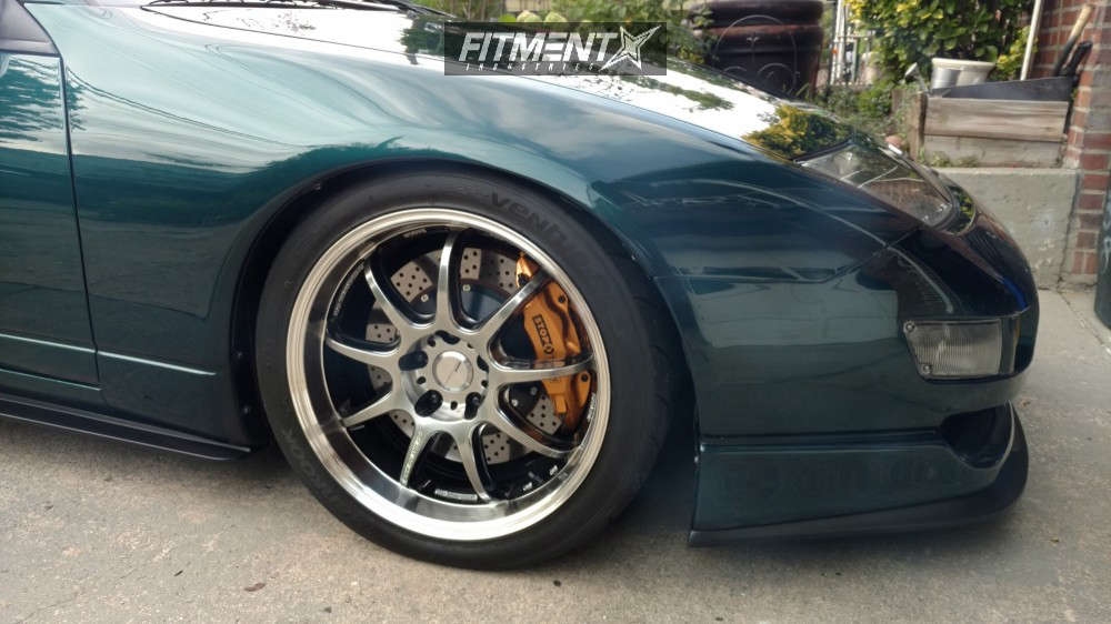 T✨️ 1995 Nissan 300ZX Turbo with 18x10.5 Weds Kranze Lxz and