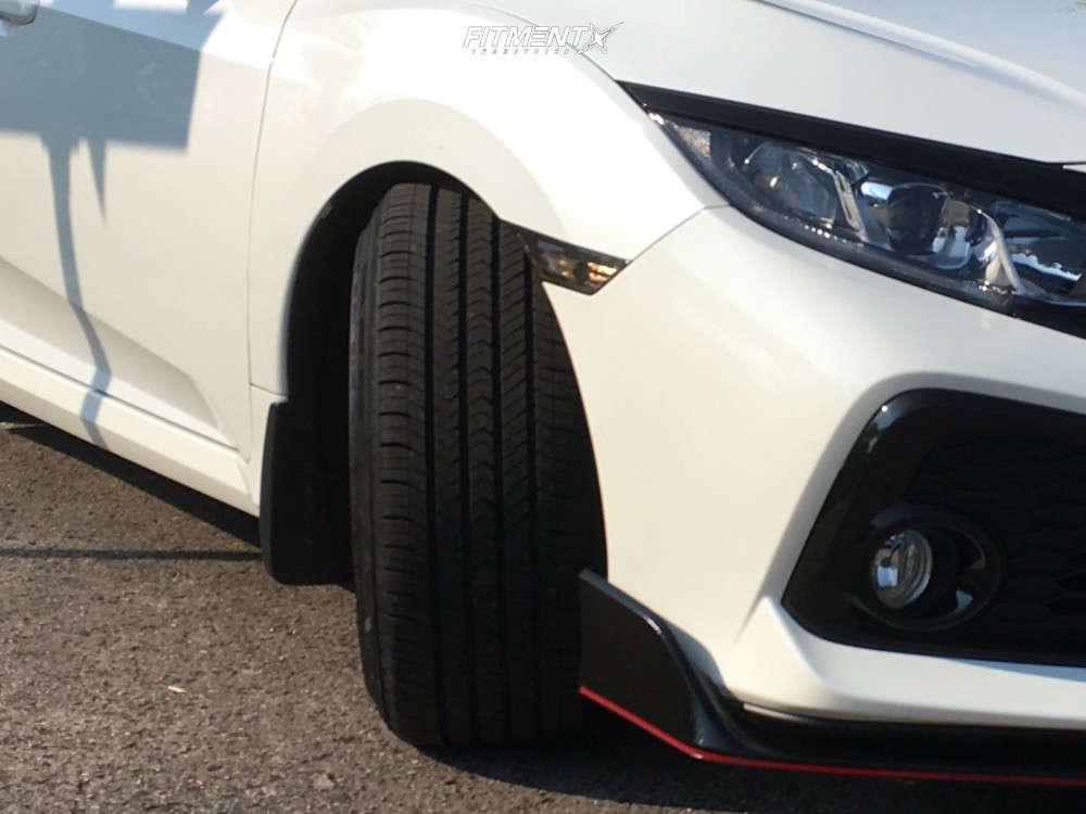 2018 Honda Civic Si with 18x9.5 XXR 531 and Goodyear 235x40 on 