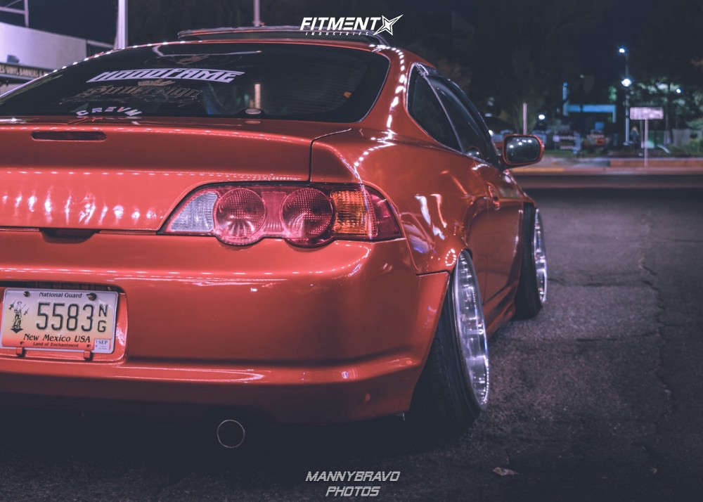 2002 Acura RSX Base with 18x10.5 Work VS KF and Toyo Tires 215x40 on