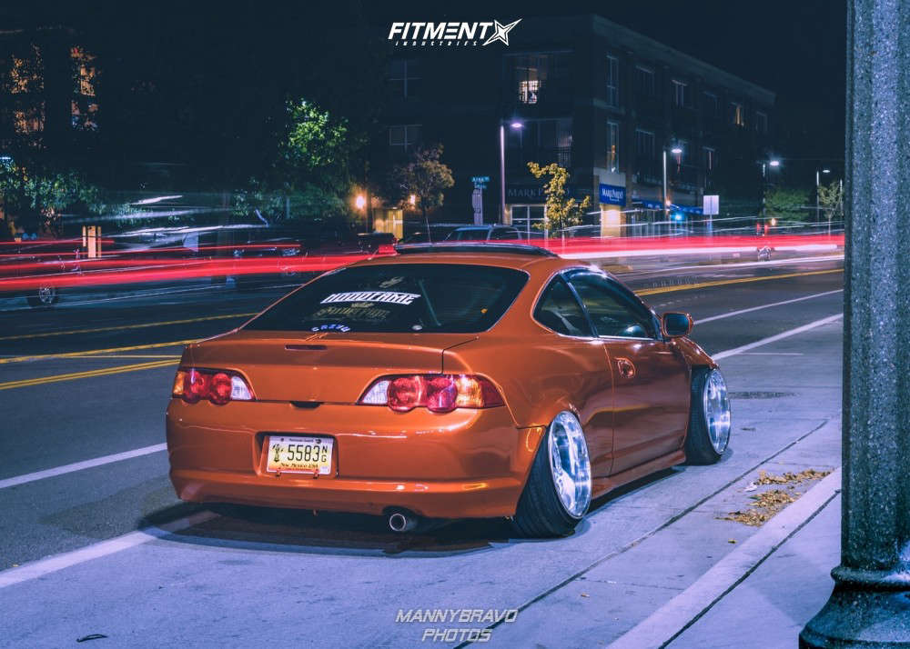 2002 Acura RSX Base with 18x10.5 Work VS KF and Toyo Tires 215x40 on